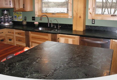 Soapstone Countertops Fabricated By Dakota Classique Rock in South Dakota